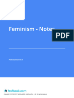 Feminism - Notes