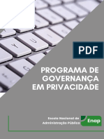 Programa de Governança em Privacidade Da Enap - PGP-Enap