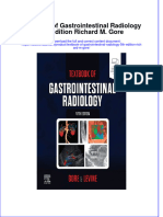 Full Download Textbook of Gastrointestinal Radiology 5th Edition Richard M. Gore File PDF All Chapter On 2024