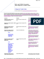 Pump and Valve Controller Diagnostic Trouble Codes