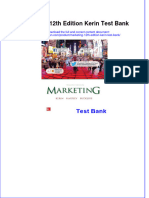 Full Download Marketing 12th Edition Kerin Test Bank All Chapter 2024 PDF