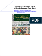 Full Download Western Civilization Volume II Since 1500 8th Edition Spielvogel Test Bank All Chapter 2024 PDF