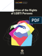 Advances and Challenges Towards The Recognition of The Rights of LGBTI Persons in The Americas