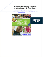 Full Download Math and Science For Young Children 8th Edition Charlesworth Test Bank All Chapter 2024 PDF