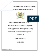 Wad Lab 1 Complete Lab Manual