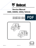 Bobcat UTV 3400 SM 6989602 9-10 Ocrbmd