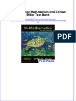 Full Download Basic College Mathematics 2nd Edition Miller Test Bank All Chapter 2024 PDF