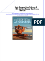 Intermediate Accounting Volume 2 Canadian 12th Edition Kieso Solutions Manual All Chapters