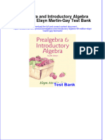 Full Download Prealgebra and Introductory Algebra 4th Edition Elayn Martin-Gay Test Bank All Chapter 2024 PDF