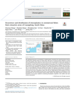 Occurrence and Distribution of Microplastics in Co