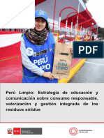 Estrategia Perú Limpio PDF