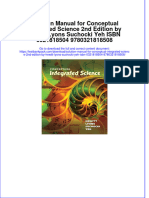 Solution Manual For Conceptual Integrated Science 2nd Edition by Hewitt Lyons Suchocki Yeh ISBN 0321818504 9780321818508