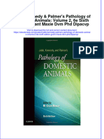 Jubb, Kennedy & Palmer's Pathology of Domestic Animals: Volume 2, 6e Sixth Edition Grant Maxie DVM PHD Dipacvp