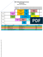 TIME TABLE - BS Spring 2023 - V 3.0