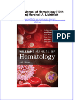 Williams Manual of Hematology (10th Edition) Marshall A. Lichtman Full Chapter Instant Download