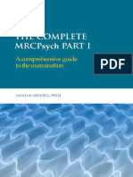 (Hodder Arnold Publication) (Pt. I) Patel, Ashok G - The Complete MRCPsych Part I - A Comprehensive Guide To The Examination-Distributed in The U.S.A. by Oxford University Press, Hodder Arnold (2006)