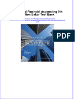 Advanced Financial Accounting 9th Edition Baker Test Bank All Chapters