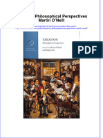 Full Download Taxation: Philosophical Perspectives Martin O'Neill File PDF All Chapter On 2024