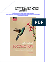 Full Download Animal Locomotion (C Oabs T Oxford Animal Biology) 2nd Edition Andrew Biewener File PDF All Chapter On 2024