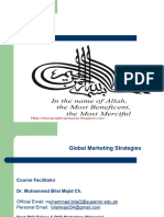 Global Marketing Strategies