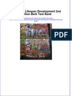 (Download PDF) Exploring Lifespan Development 2nd Edition Berk Test Bank Full Chapter