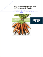 Full Download PDF of (Ebook PDF) Personal Nutrition 10th Edition by Marie A. Boyle All Chapter