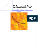 Full Download PDF of (Ebook PDF) Microeconomic Theory Basic Principles Extensions 11th All Chapter