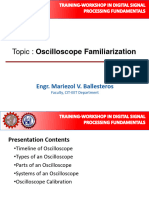 For OSCILLOSCOPE CALIBRATION