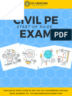 Civil PE Exam Startup Guide