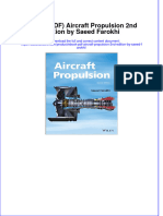 Full Download PDF of (Ebook PDF) Aircraft Propulsion 2nd Edition by Saeed Farokhi All Chapter