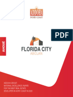 Plaquette Florida City - 23x23 CM - Vang