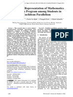 2021 - Mubarokah - Knowledge Representation of Mathematics Education Program Among Students in Euclidean Parallelism