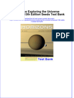 Instant Download PDF Horizons Exploring The Universe Enhanced 13th Edition Seeds Test Bank Full Chapter