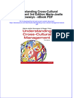 Full Download PDF of Understanding Cross-Cultural Management 3rd Edition Marie-Joelle Browaeys - Ebook PDF All Chapter