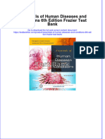 Instant Download PDF Essentials of Human Diseases and Conditions 6th Edition Frazier Test Bank Full Chapter