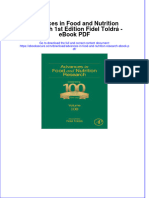 Full Download PDF of Advances in Food and Nutrition Research 1st Edition Fidel Toldrá - Ebook PDF All Chapter