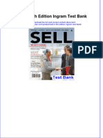 Instant Download PDF SELL 4 4th Edition Ingram Test Bank Full Chapter