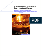 Instant Download PDF Competing For Advantage 3rd Edition Hoskisson Solutions Manual Full Chapter