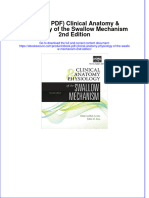 Full Download PDF of (Ebook PDF) Clinical Anatomy & Physiology of The Swallow Mechanism 2nd Edition All Chapter