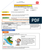 SESIÓN DE P.S. Diversa La Geografía Del Perú