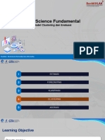 DSF - Clustering Dan Evaluasi