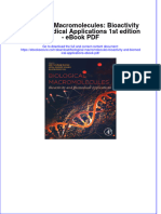 Full Download PDF of Biological Macromolecules: Bioactivity and Biomedical Applications 1st Edition - Ebook PDF All Chapter