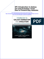 Full Download PDF of (Ebook PDF) Introduction To Galaxy Formation and Evolution: From Primordial Gas To Present-Day Galaxies All Chapter