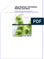 Instant Download PDF Understanding Nutrition 13th Edition Whitney Test Bank Full Chapter