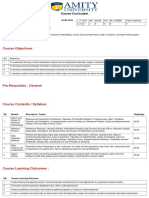 Research Methodology Syllabus