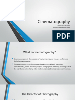 Cinematography (Presentation) Author Ms. Jones