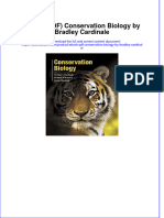 Full Download PDF of (Ebook PDF) Conservation Biology by Bradley Cardinale All Chapter