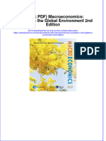 Full Download PDF of (Ebook PDF) Macroeconomics: Australia in The Global Environment 2nd Edition All Chapter