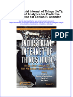 The Industrial Internet of Things Iiot Intelligent Analytics For Predictive Maintenance 1St Edition R Anandan Full Chapter PDF