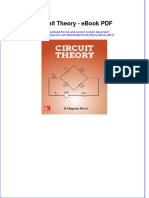 (Ebook PDF) Circuit Theory - Ebook PDF All Chapter